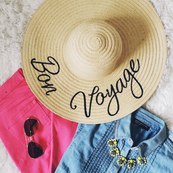 LAST ONE! Bon Voyage, sun hat, spring, derby - Picture 3 of 6